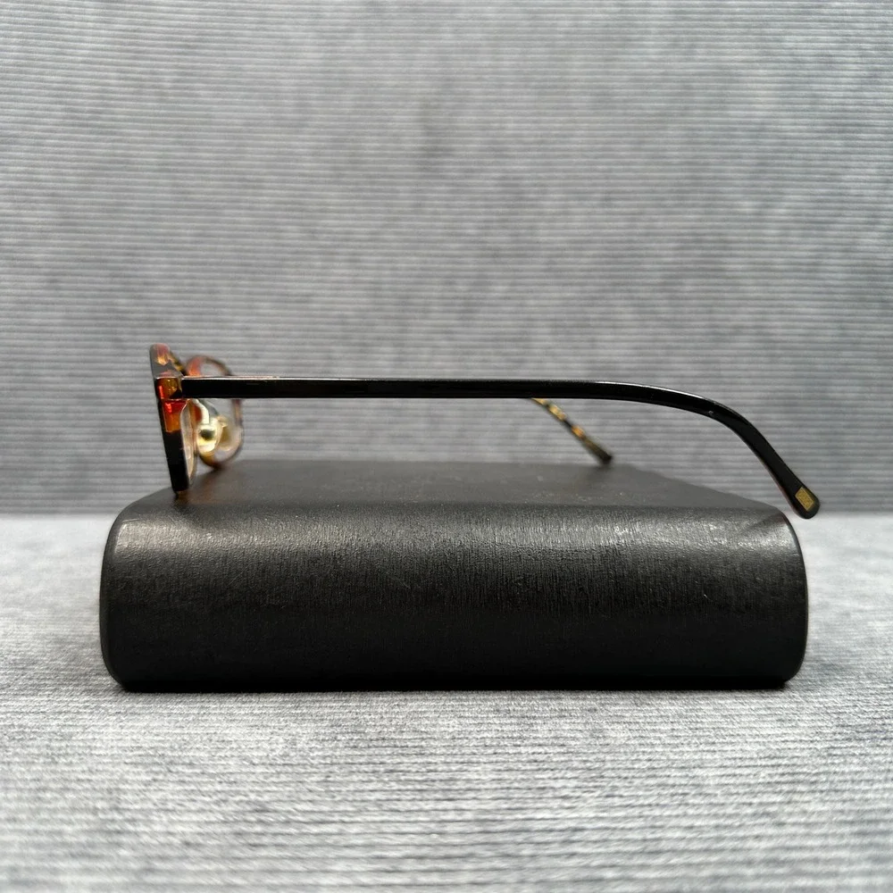 Chaps 3017 618 Black Tortoise Oval Y2KEyeglass Frames 51-18-145 Vintage